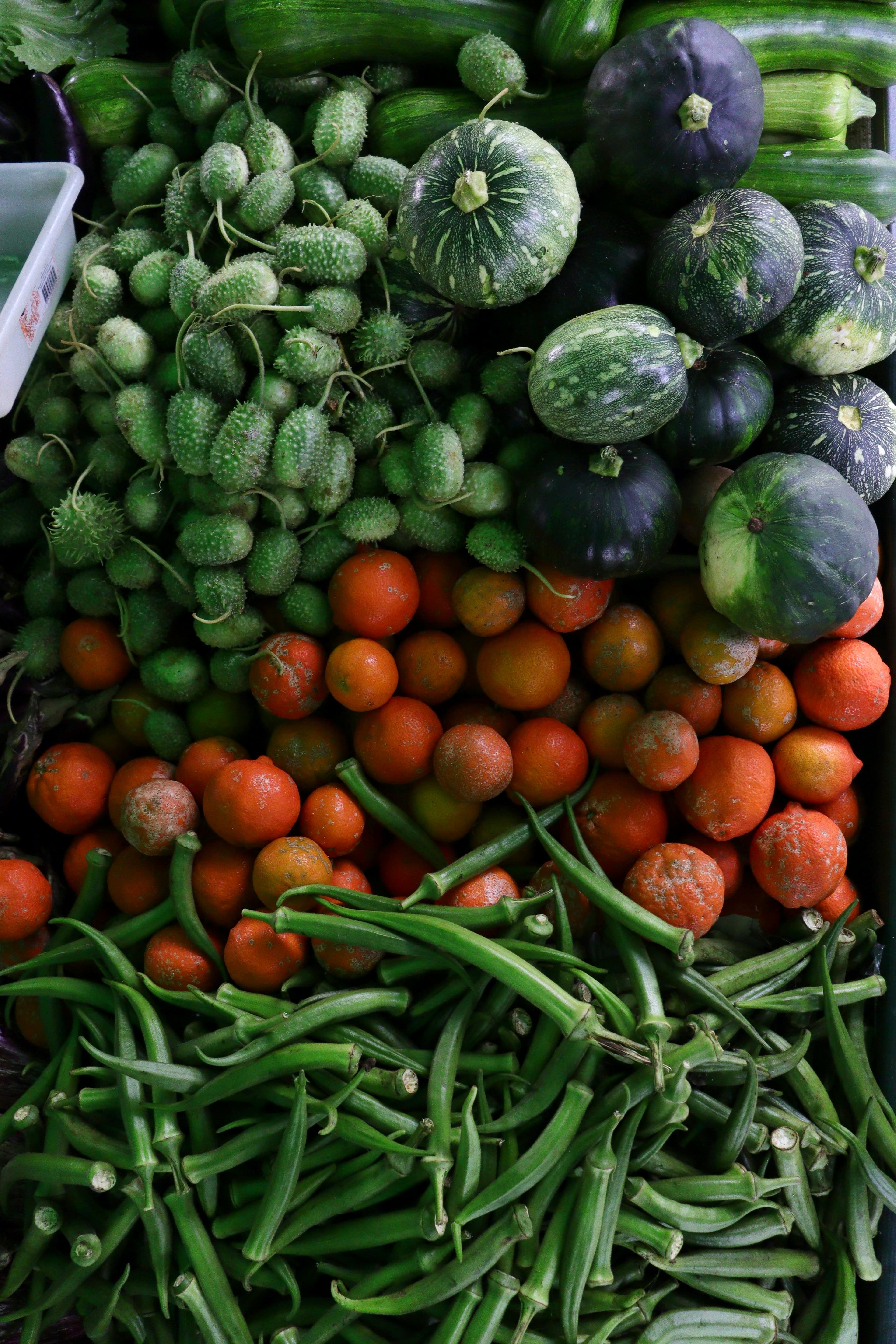 Fresh organic produce from Green Valley Farms